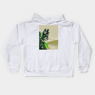 Lake Poinsett State Park on Western Bank of Lake Poinsett Crowley's Ridge Poinsett County Arkansas WPA Poster Art Kids Hoodie